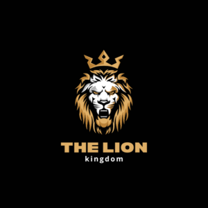 Brown Abstract The Lion Free Logo